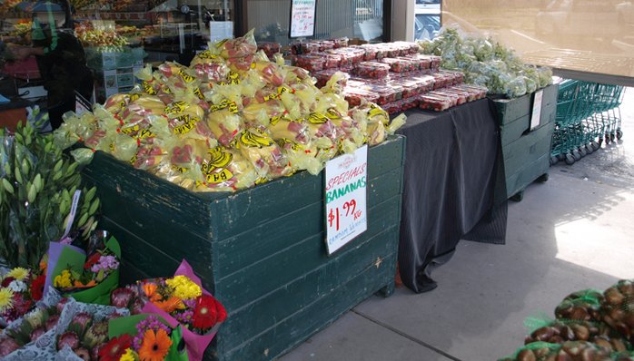 cut flowers and bread