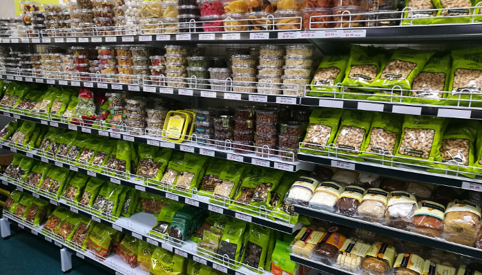 cut flowers and bread